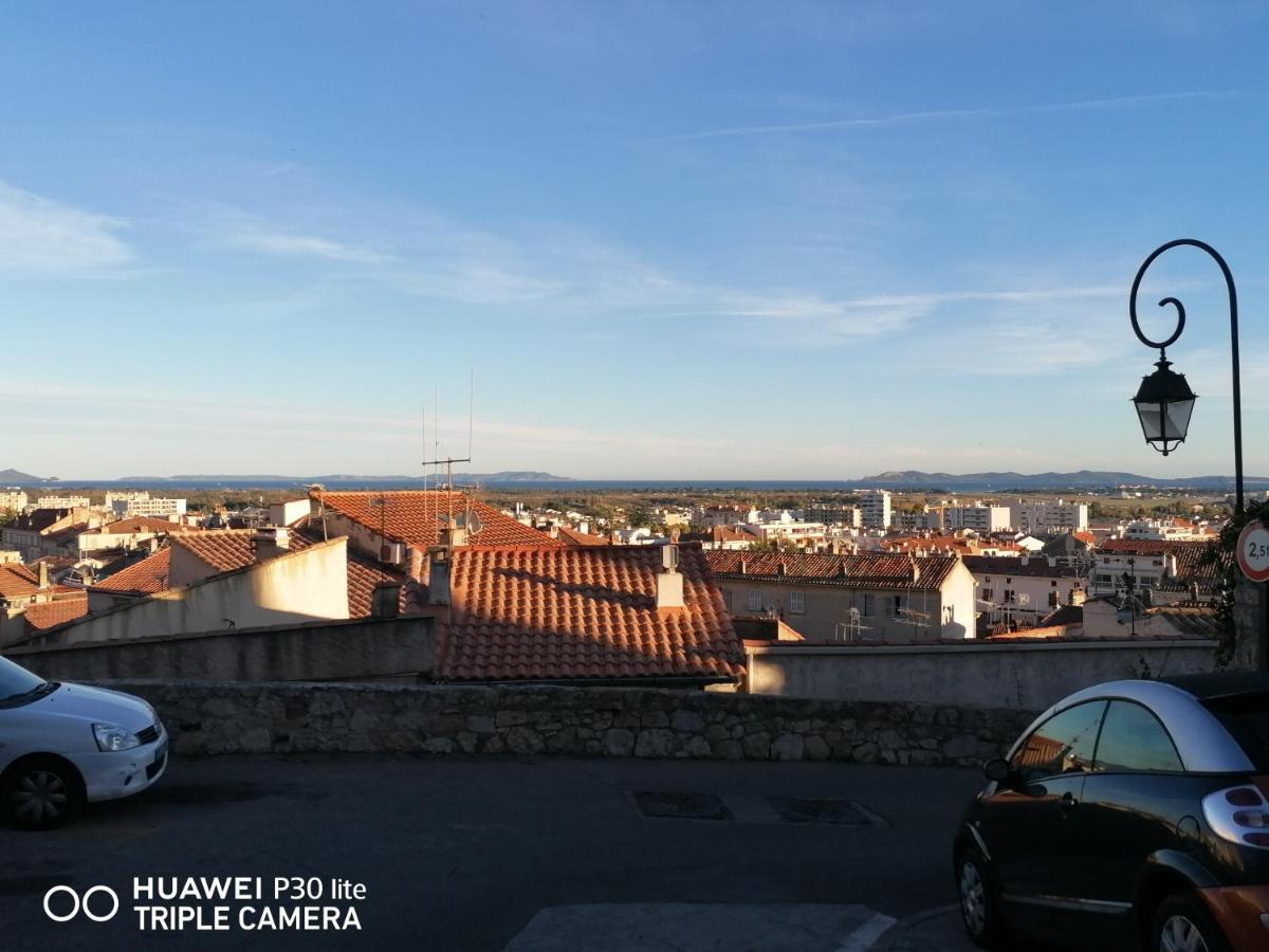 Beautiful Renovated Studio With View- Old Hyères Eksteriør bilde